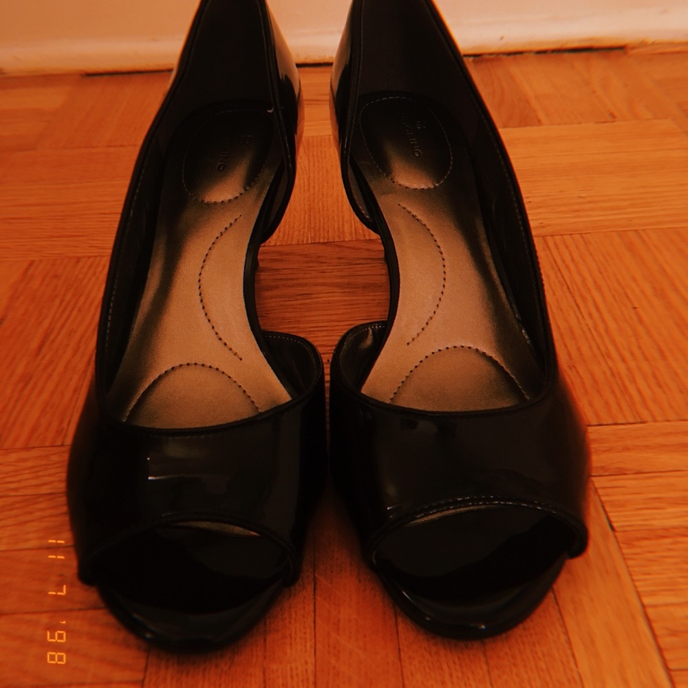 Classic black heels. Brand is Baladino.